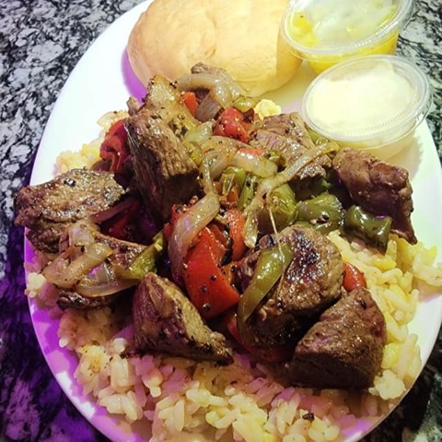 Lamb Over Rice.