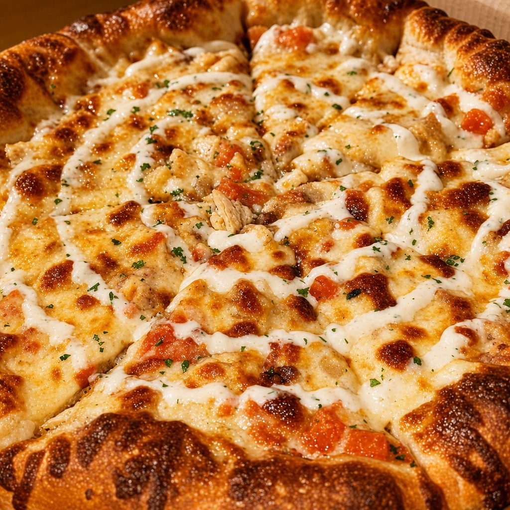 Chicken Bacon Ranch Pizza (12-cut).
