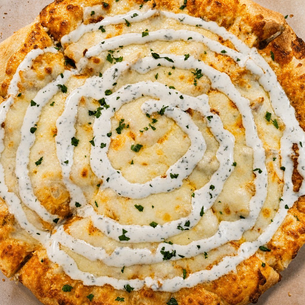 Buffalo Chicken Pizza (12-cut).