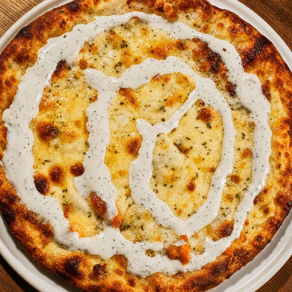 Veggie Pizza (4-cut).