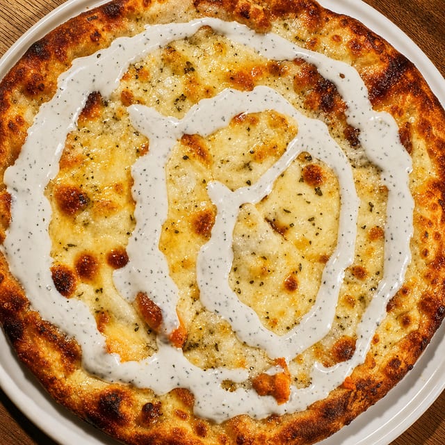 Veggie Pizza (4-cut).