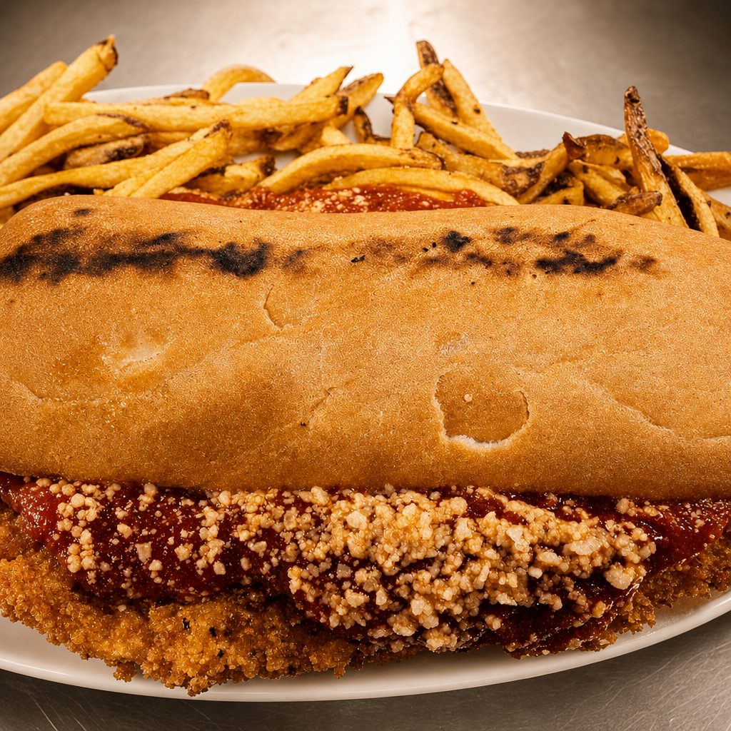 Chicken Parm Sub.
