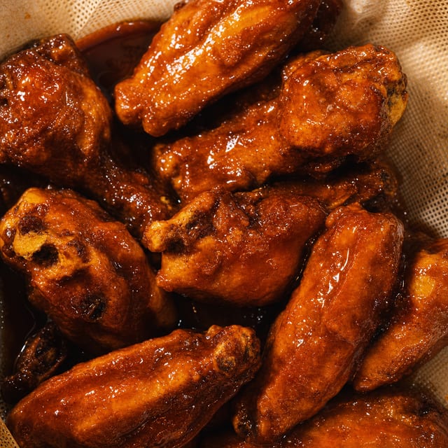Bone~in Wings (24 pcs.).