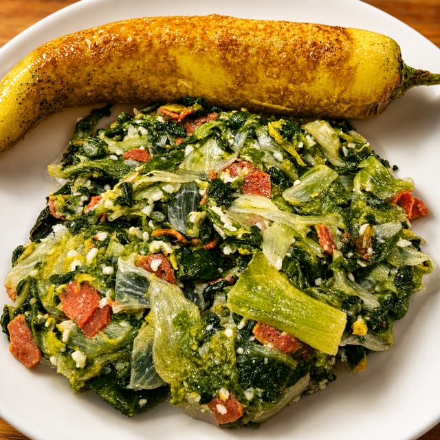 Fried Greens.